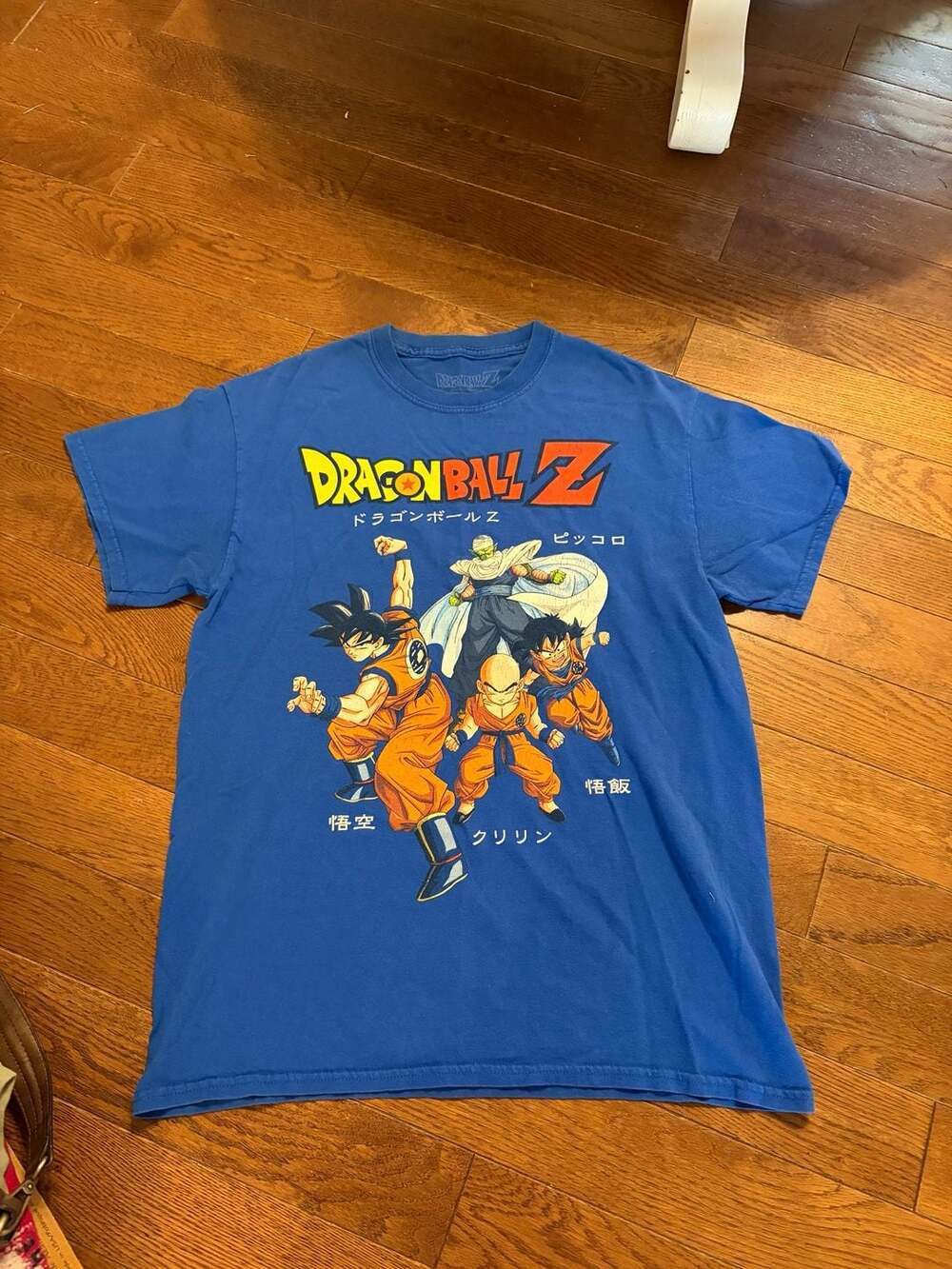 Ripple Junction Dragon Ball Z T-Shirt Blue Graphic Anime Goku Piccolo Krillin